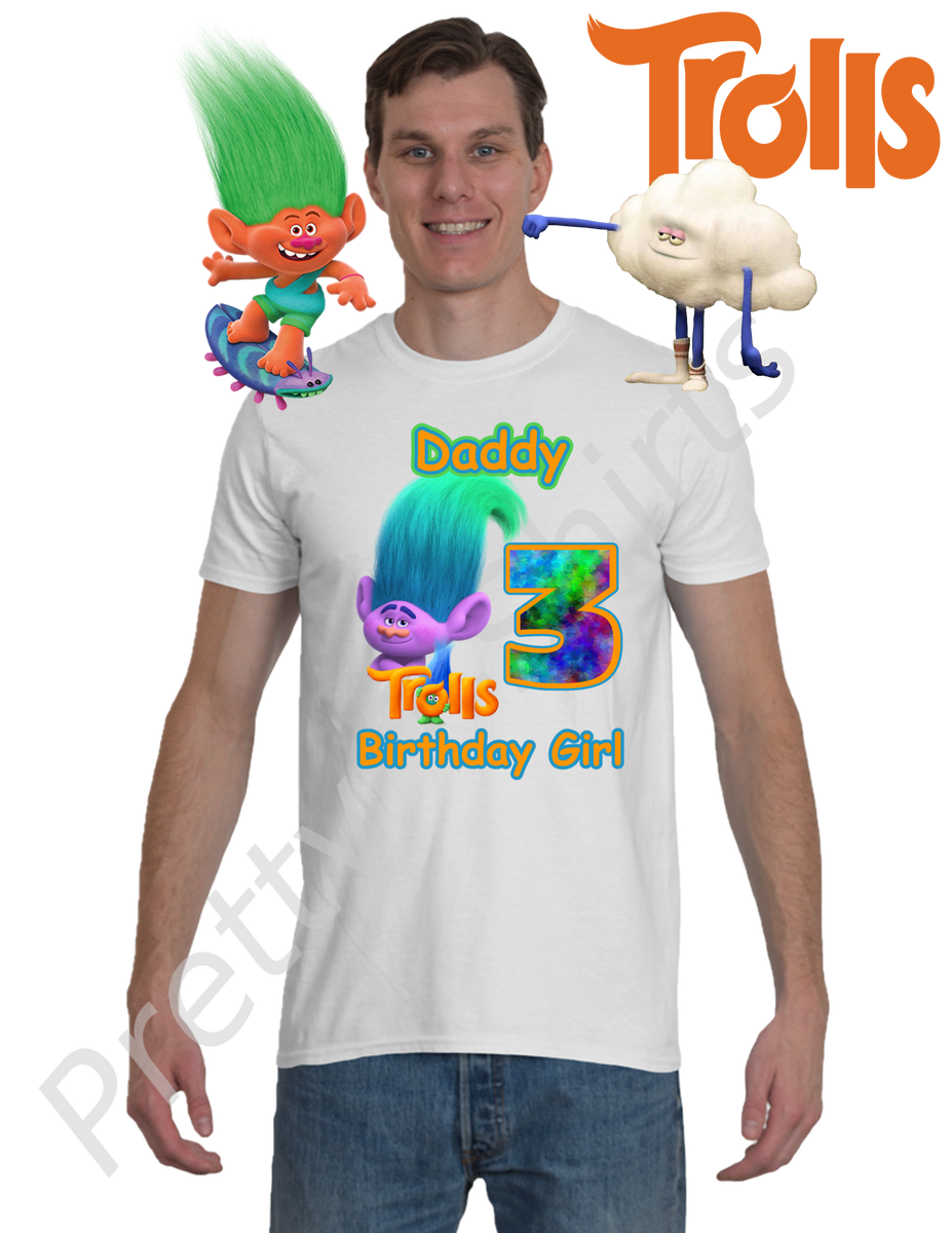 Poppy troll best sale birthday shirt